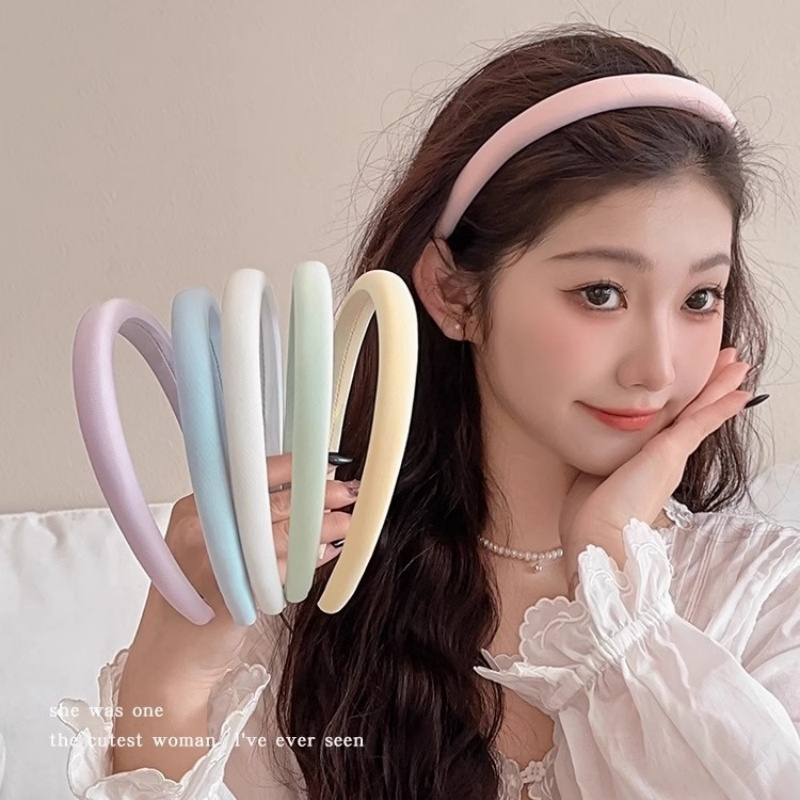 Eco Sponge - Estilo coreano macaron cor esponja bandana