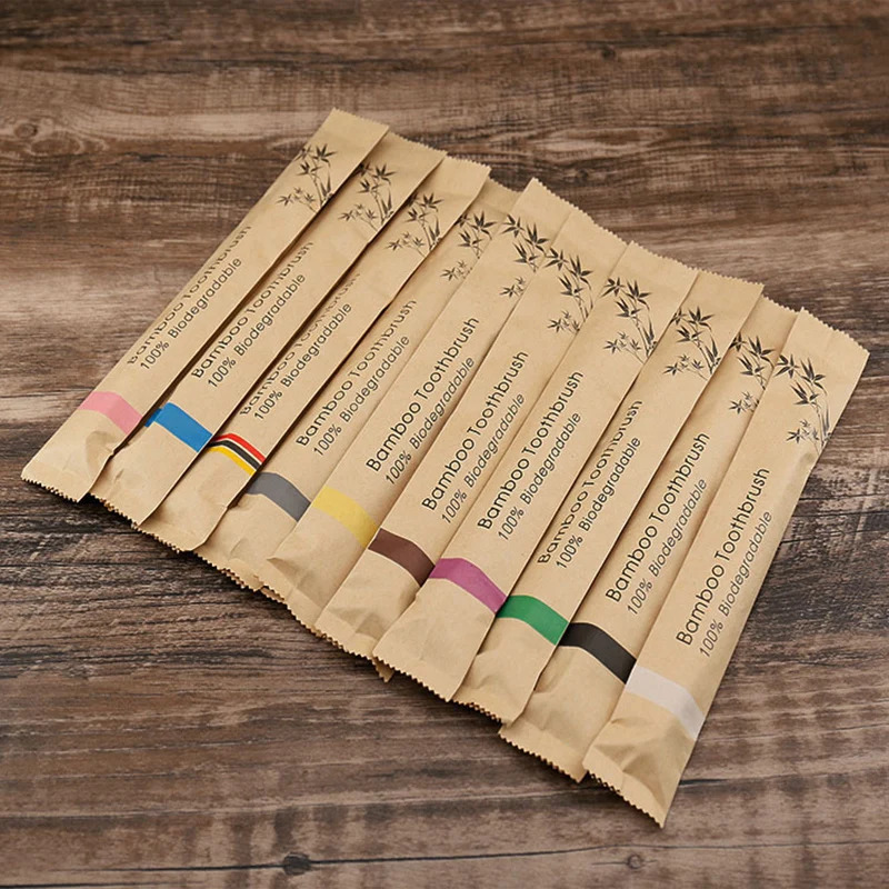 Conjunto de escovas de dentes  - Bamboo Toothbrush avaliação e preço