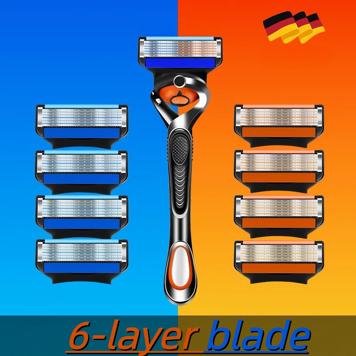 Lâminas de barbear de aço inox - Safety Razor Handle avaliação e preço