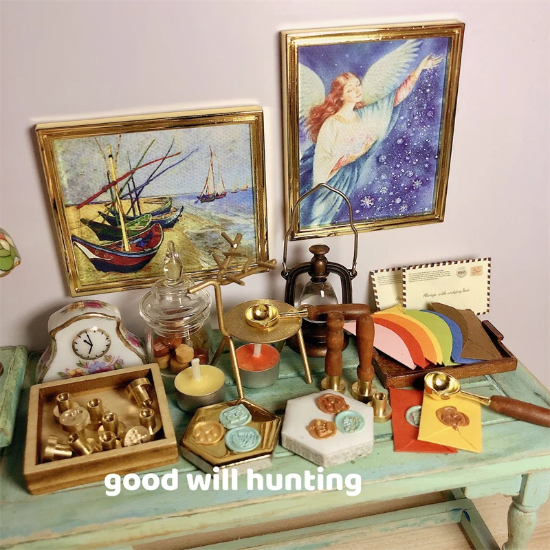 Casa de bonecas em miniatura e - Beeswax Wrap avaliação e preço