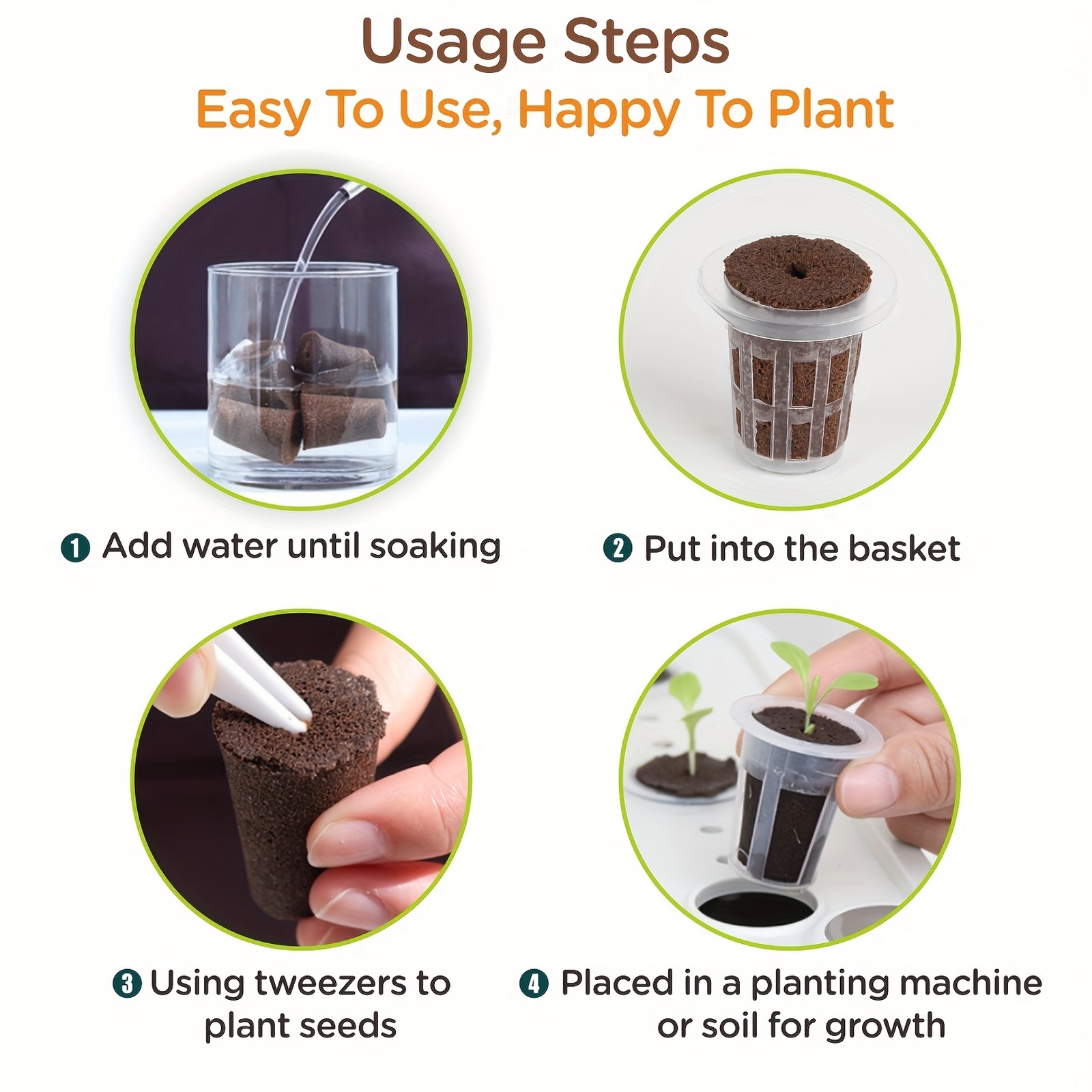 Bloco de Substrato para Sement - Eco Sponge avaliação e preço