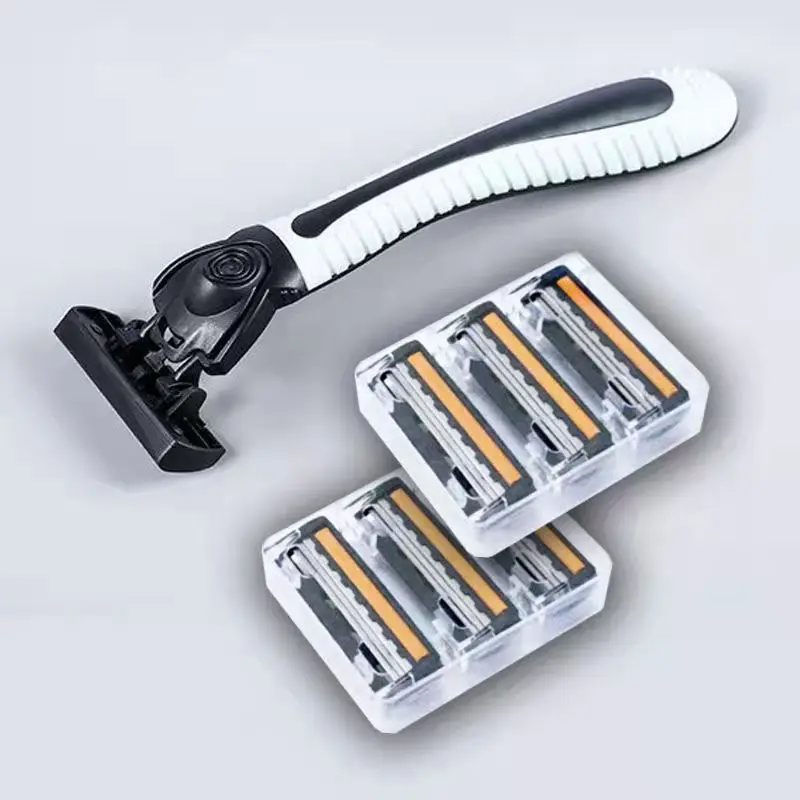 Lâmina de barbear manual mascu - Safety Razor Handle avaliação e preço