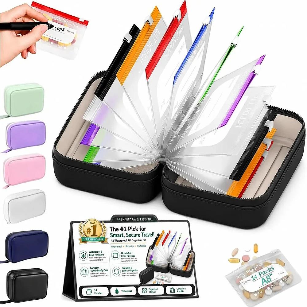 Organizador Semanal de Comprim - Reusable Bag avaliação e preço
