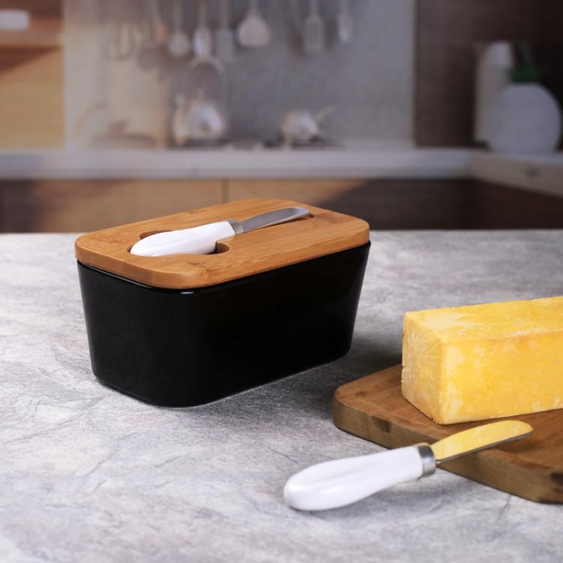 Simples Manteiga Cerâmica Prat - Bamboo Cutlery avaliação e preço